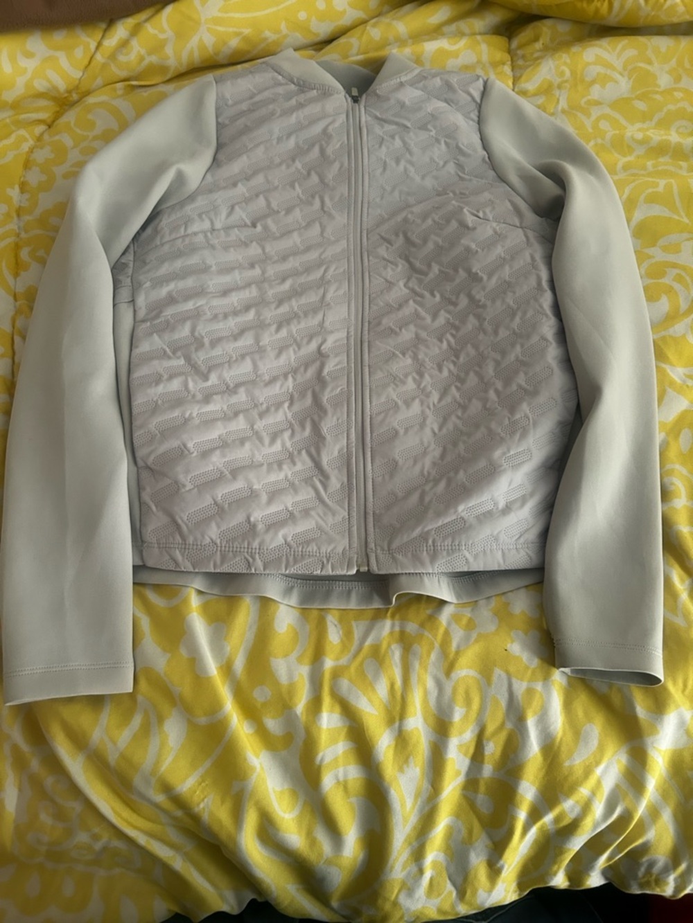 Avia Light Gray Quilted  Jacket
